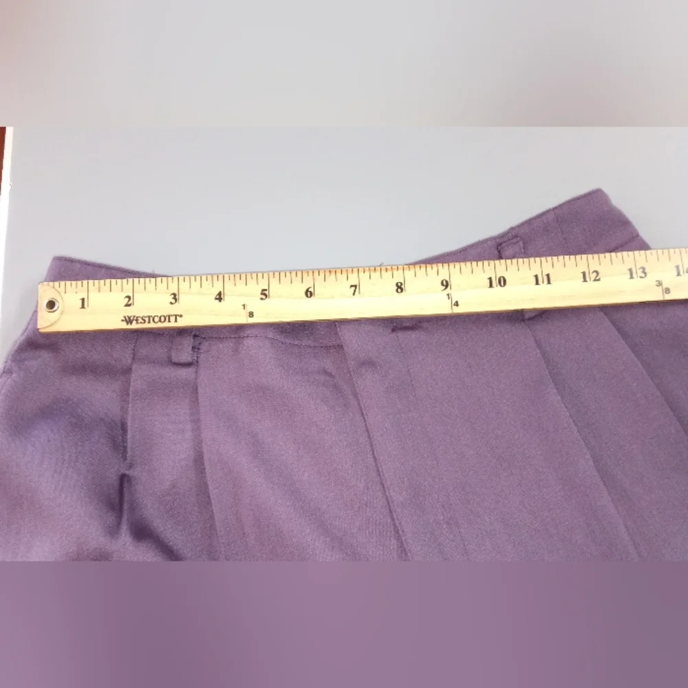 Elegant Purple Women's Trousers - Picture 7 of 11